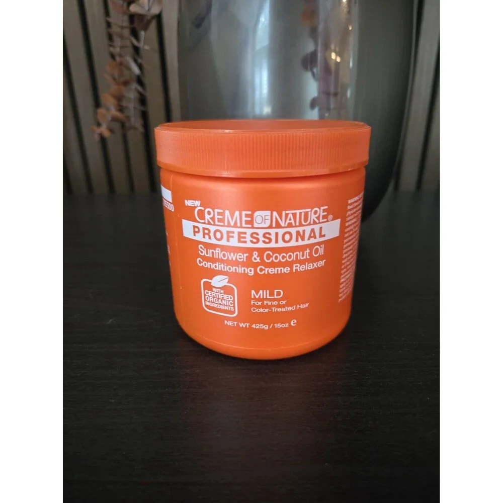 Creme of Nature Sunflower & Coconut Oil Conditioning Creme Relaxer (MILD) 15 Oz